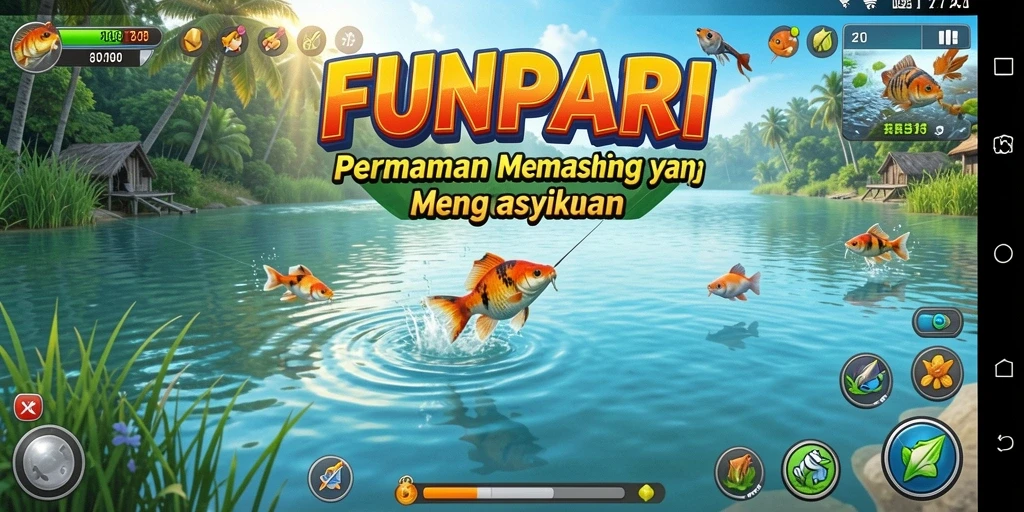 Tangkapan ikan yang luar biasa dalam permainan FUNPARI.