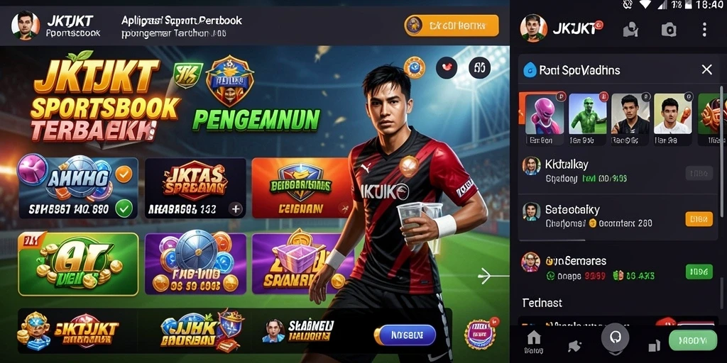 Tampilan gameplay Sportsbook JKTJKT yang menarik dan interaktif.