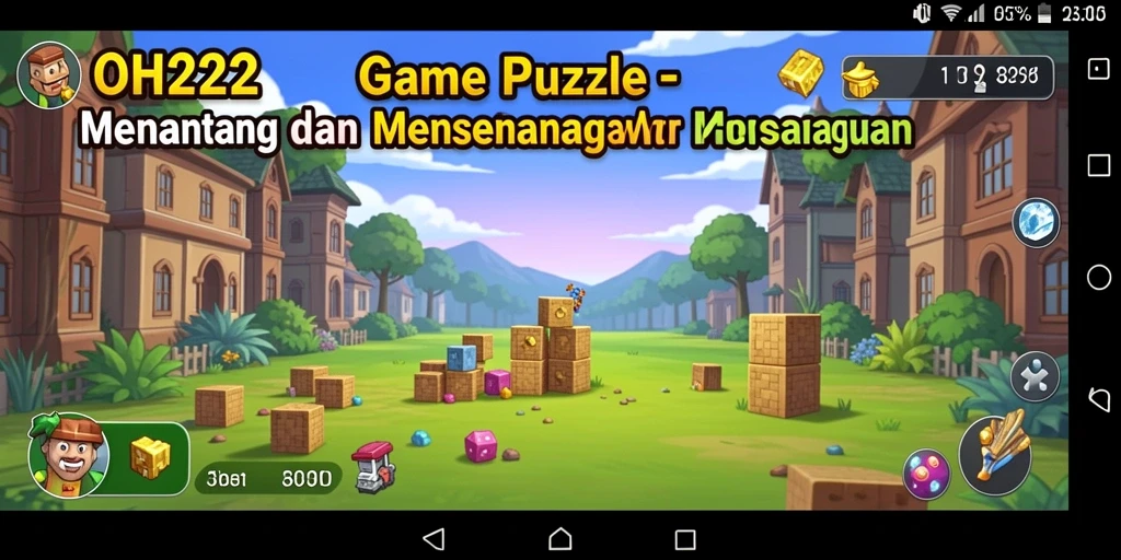 Tampilan gameplay menarik dari OH222 yang menantang