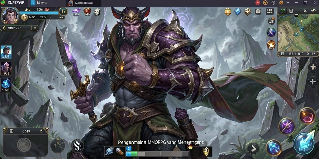 Gameplay seru dalam SUPERVIP dengan grafis menakjubkan.