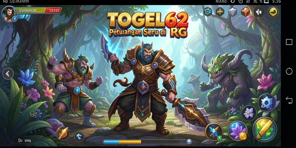 Screenshot gameplay TOGEL62 menampilkan pertarungan yang mendebarkan dan grafis yang menawan.